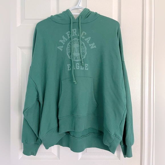 American Eagle Fleece Hoodie - Picture 1 of 5